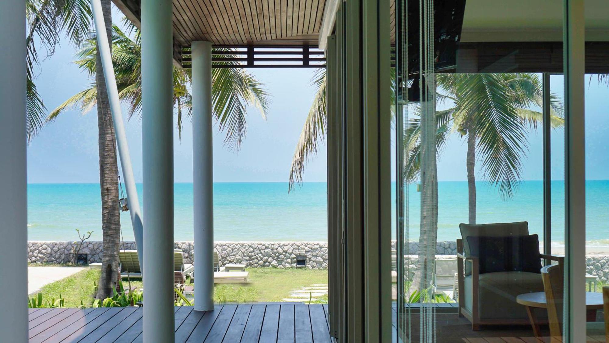 Villa Nilaya - Beachfront Villa - Hua Hin Ban Bo Fai Exterior foto